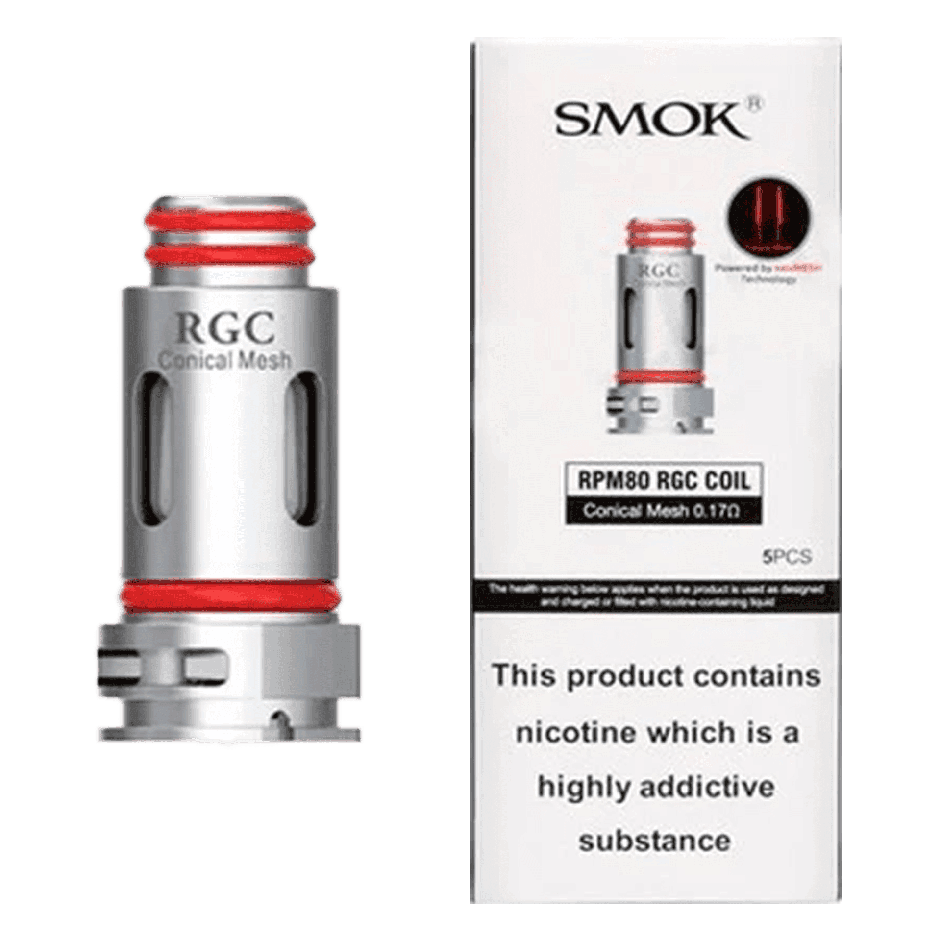 Smok RPM 80 RGC Replacement Coils - Pack of 5 - Coils