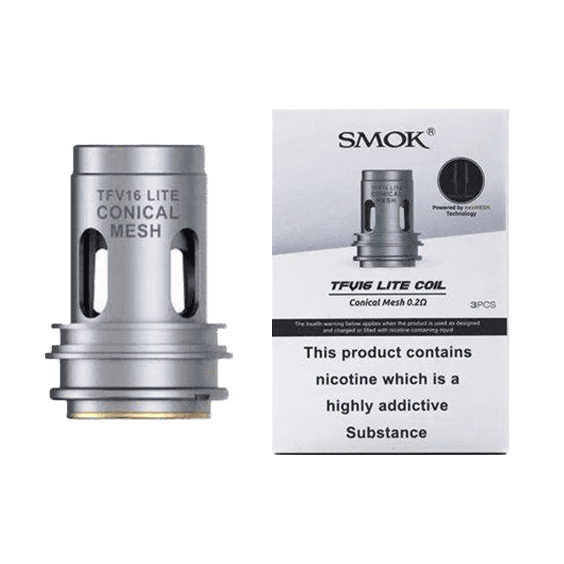 Smok TFV16 Lite Replacement Coils - Pack of 3 - Coils