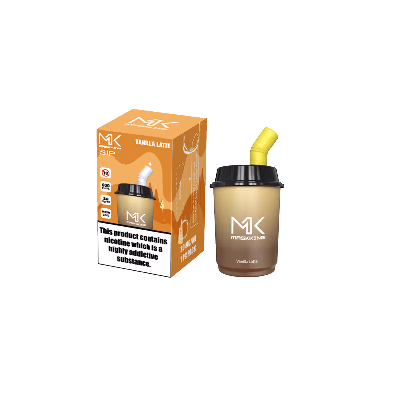 Maskking SIP MK Juice Disposable Vape Vanilla latte