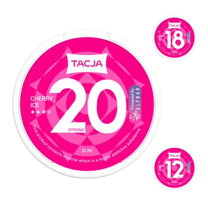 Elf Bar TACJA Nicotine Pouches – Cherry Ice Main