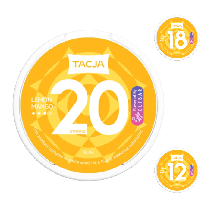 Elf Bar TACJA Nicotine Pouches - Lemon Mango