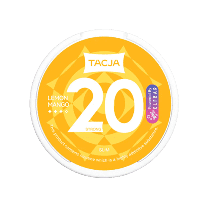 Elf Bar TACJA Nicotine Pouches - Lemon Mango - 20