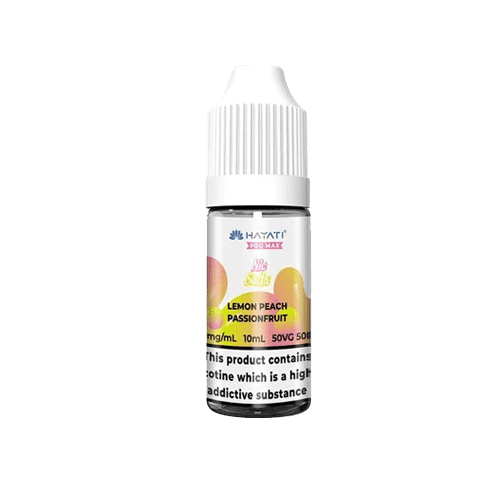 Lemon Peach Passionfruit E-liquid by Hayati Pro Max - 10ml Nic Salt E-liquid