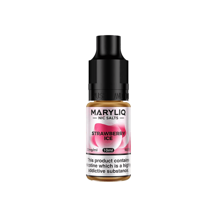 Strawberry Ice Nic Salt E-Liquid by Lost Mary Maryliq