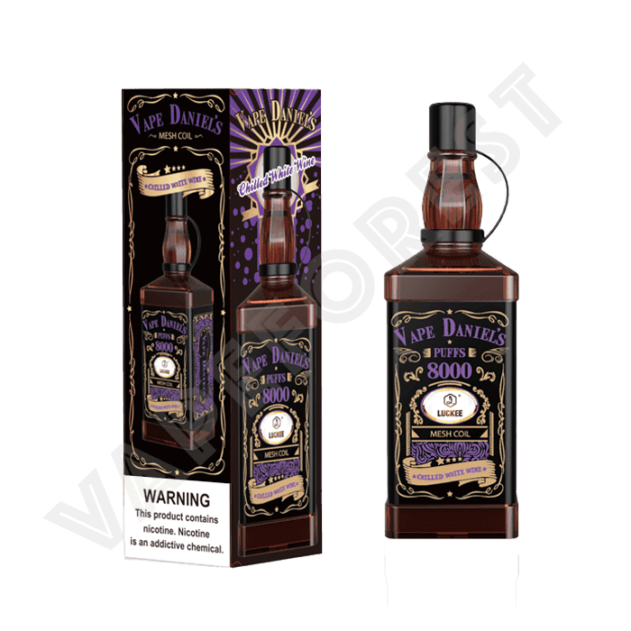 Luckee Vape Daniels 8000 Chilled white wine