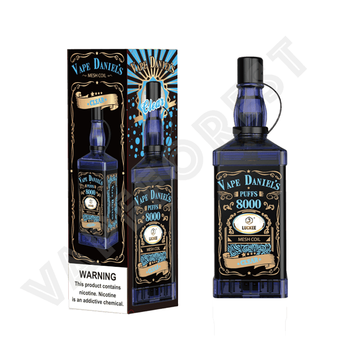 Luckee Vape Daniels 8000 Clear