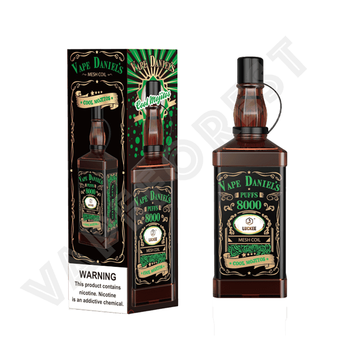 Luckee Vape Daniels 8000 Cool Mojitos