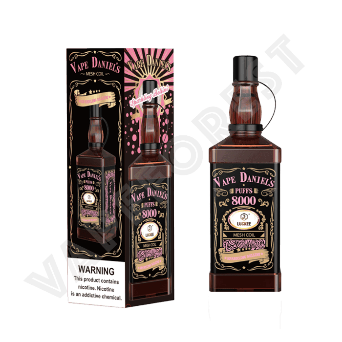 Luckee Vape Daniels 8000 Sparkling Bellini