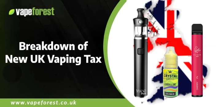 New UK vape Tax Banner
