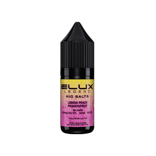 Lemon Peach Passionfruit by Elux Legend - 10ml E-liquid