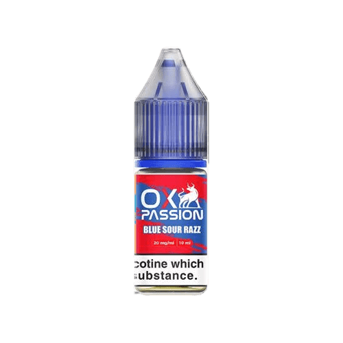 Blue Sour Razz Nic Salt By Oxva OX Passion - 10ml E-liqued