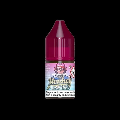 R M Strawberry Banana Nic Salt E-liquid by RandM Tornado 7000 - E-Liquids