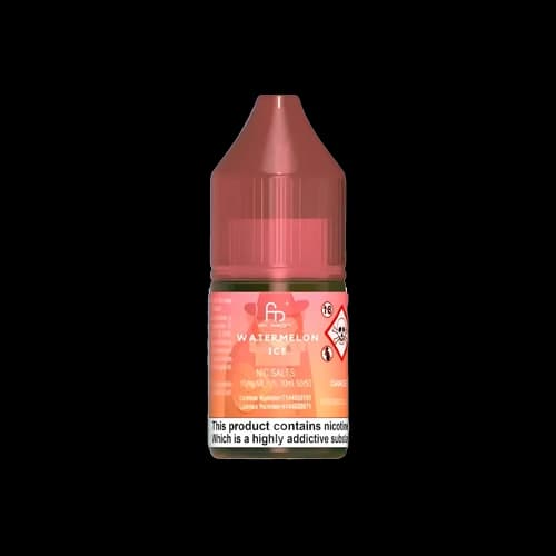 R M Watermelon Ice Nic Salt E-liquid by RandM Tornado 7000 - E-Liquids
