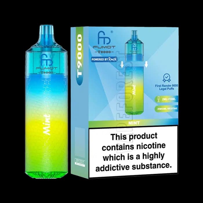 Fumot-RandM-T-9000-Dipsoable-Vape-Mint