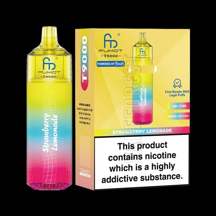 Fumot-RandM-T-9000-Dipsoable-Vape-Strawberry-Lemonade