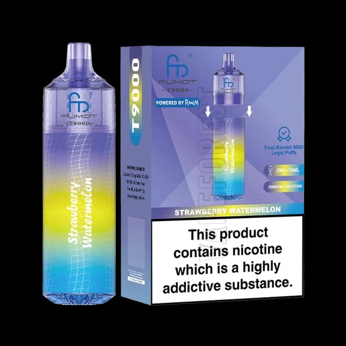 Fumot-RandM-T-9000-Dipsoable-Vape-Strawberry-Watermelon