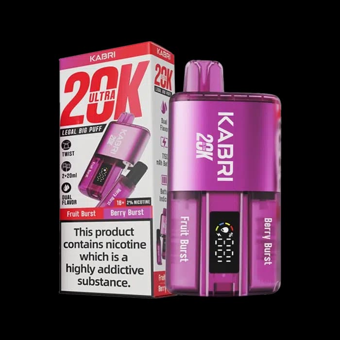 Kabri 20k Ultra Bar Berry Burst-Fruit Burst