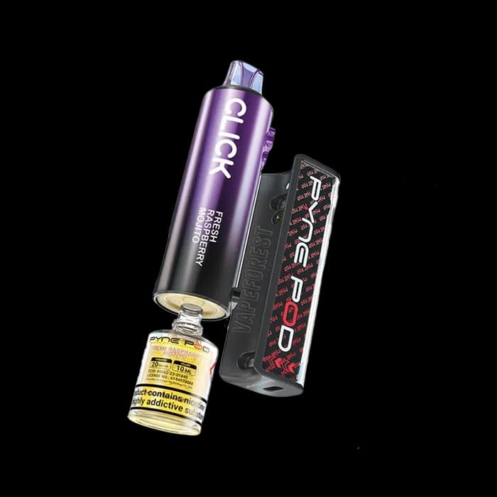 Pyne Pod Click 10000 Fresh Raspberry Mojito