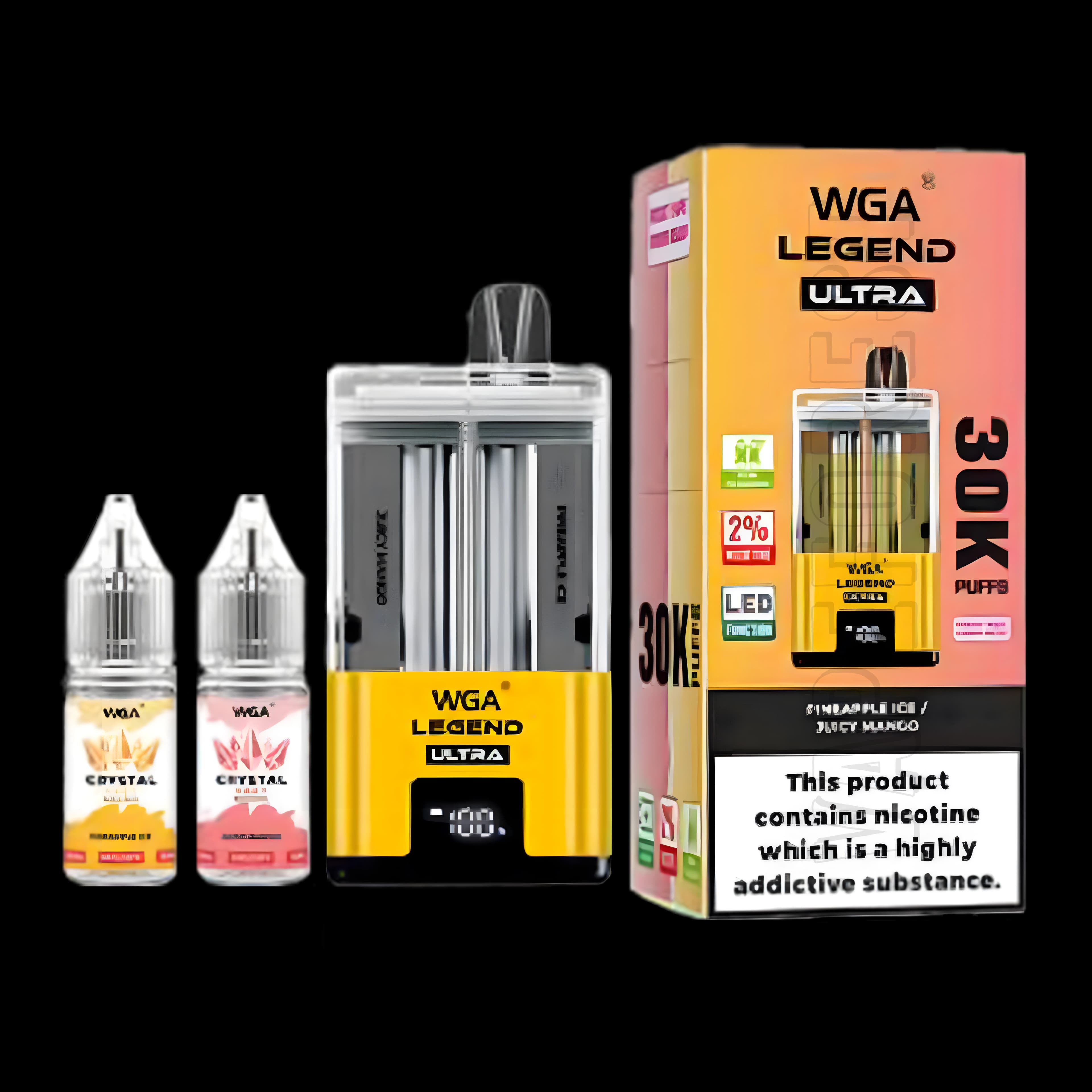 WGA Legend Ultra 30k Pre-Filled Pod Kit - Vape Kits