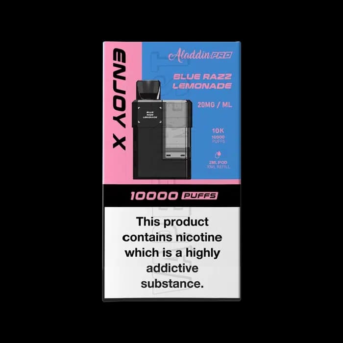 enjoy X 10000 Prefilled Pod Blue Razz Lemonade