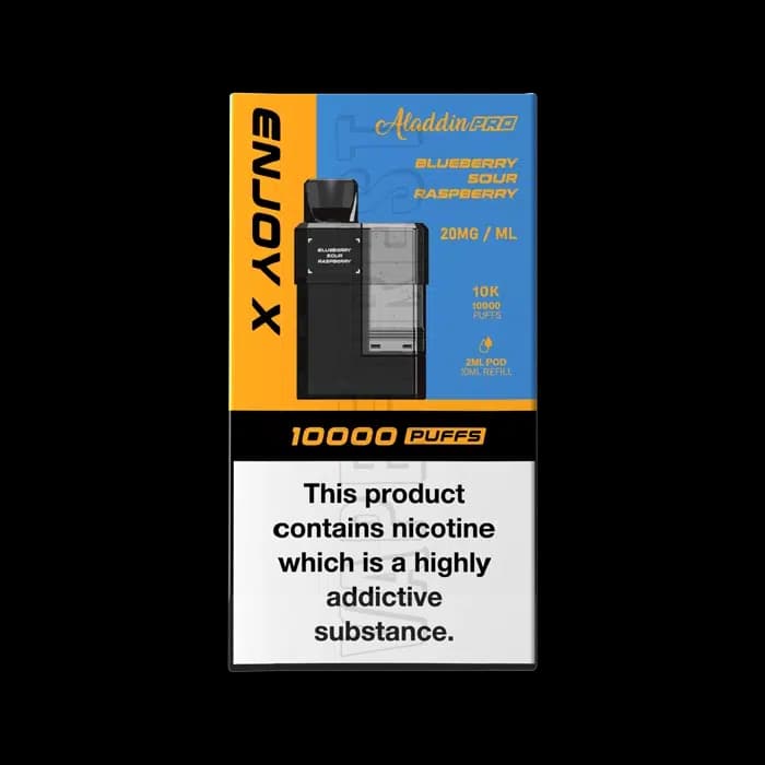 enjoy X 10000 Prefilled Pod Blueberry Sour Raspberry