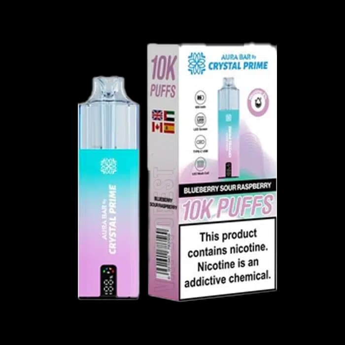 Crystal Prime 10000 Disposable Vape Kit Blueberry Sour Raspberry