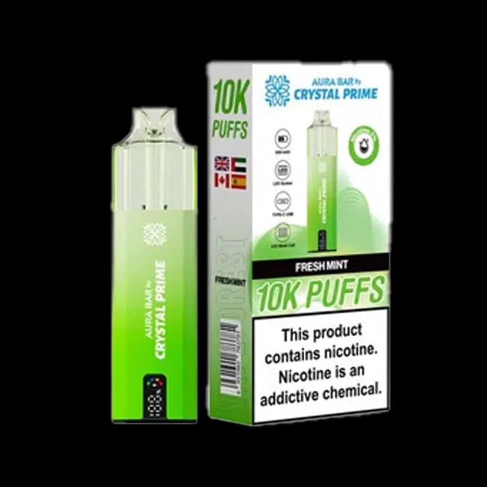 Crystal Prime 10000 Disposable Vape Kit Fresh Mint