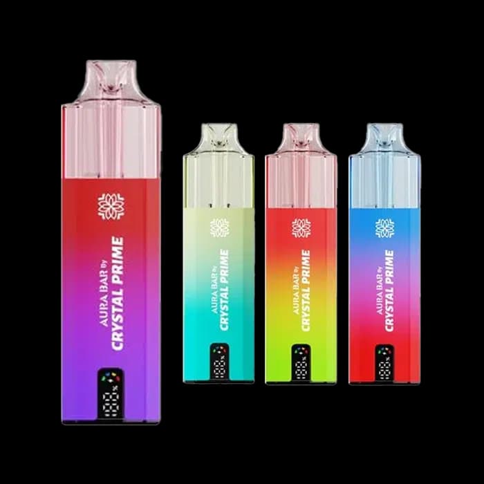 Crystal Prime 10000 Puffs Pre-Filled Pod Kit - Aura Bar - Vape Kits