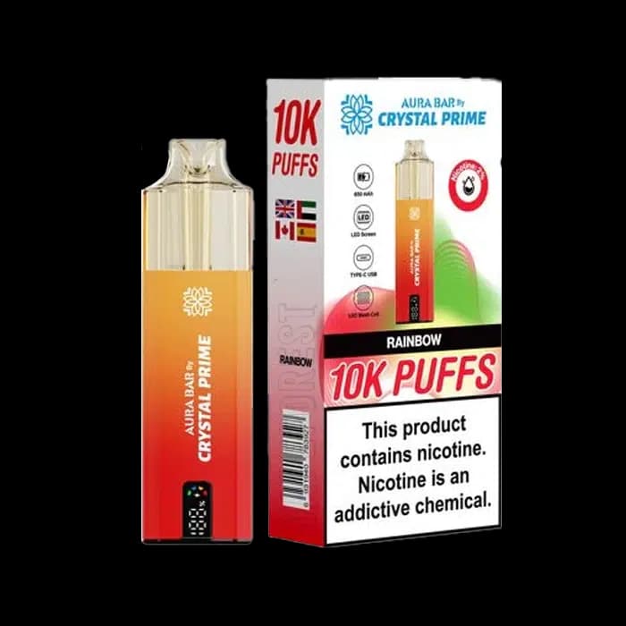 Crystal Prime 10000 Disposable Vape Kit Rainbow