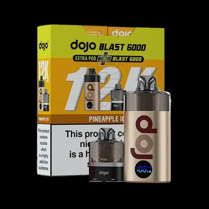 DOJO Blast 12K Bundle Vape Kit - 10mg Pineapple Ice