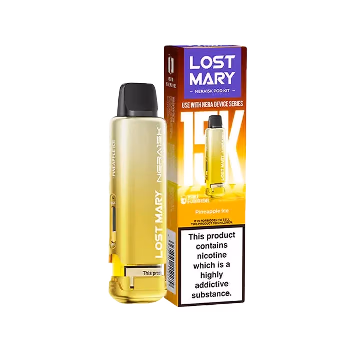 Lost Mary Nera 15K Prefilled Pod- Pineapple Ice