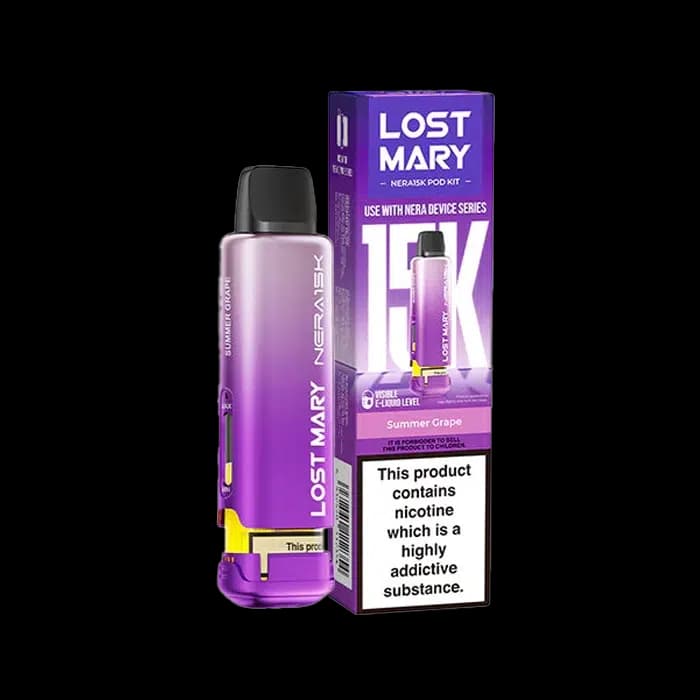 Lost Mary Nera 15K Prefilled Pod-Summer Grape