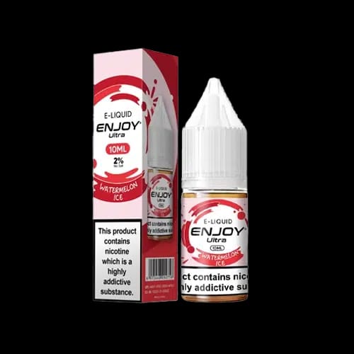 Watermelon Ice Nic Salt E-liquid by Enjoy Ultra