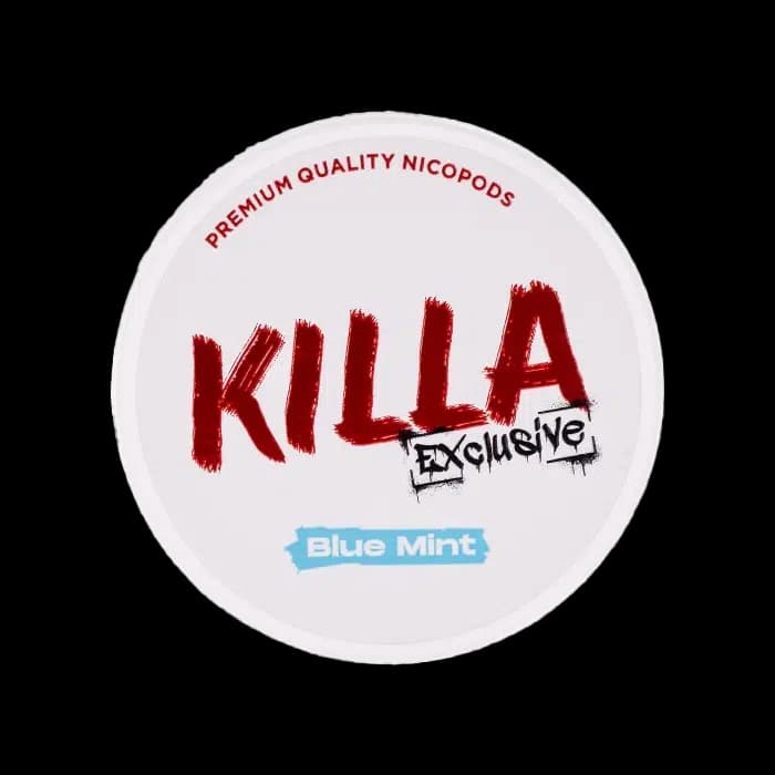 Killa Exclusive Blue Mint Nicotine Pouches