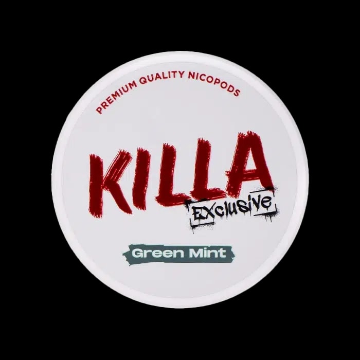 Killa Exclusive Nicotine Pouches-Green Mint