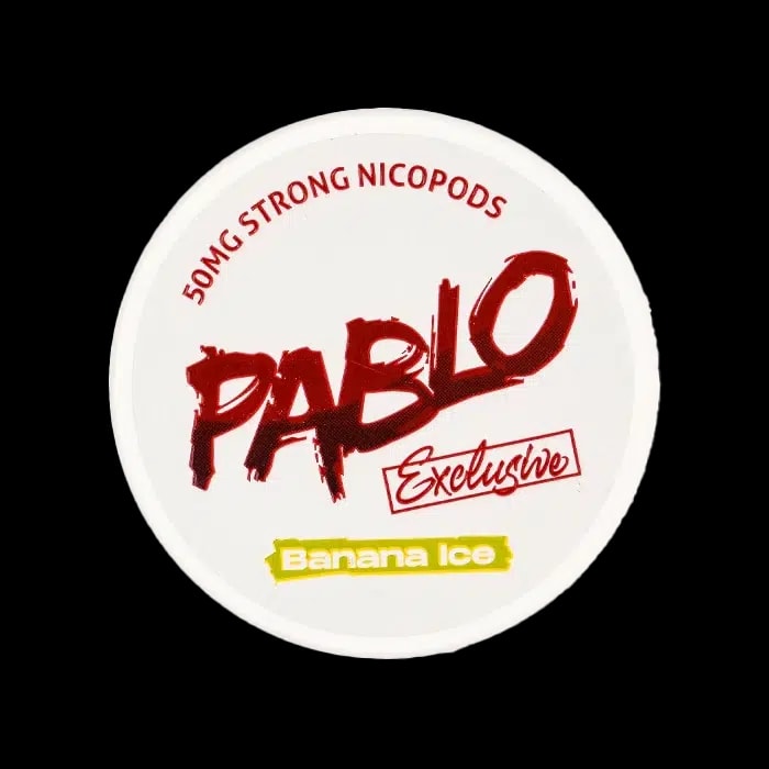 Pablo Exclusive Banana Ice Nicotine Pouches - Vapeforest