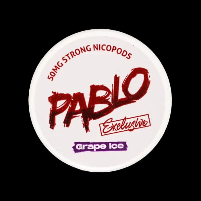 Pablo Exclusive Grape Ice Nicotine Pouches - Vapeforest
