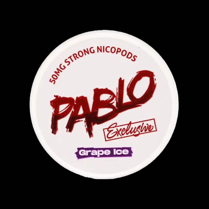 Pablo Exclusive Grape Ice Nicotine Pouches - Vapeforest