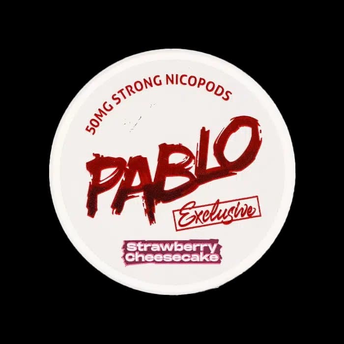Pablo Exclusive Strawberry Cheesecake Nicotine Pouches - Nicotine Pouches