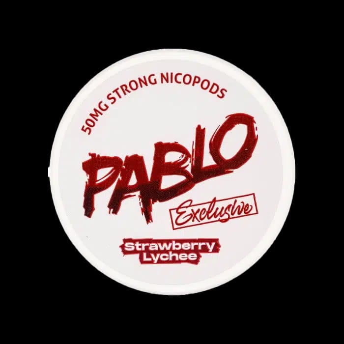 Pablo Exclusive Strawberry Lychee Nicotine Pouches - Vapeforest