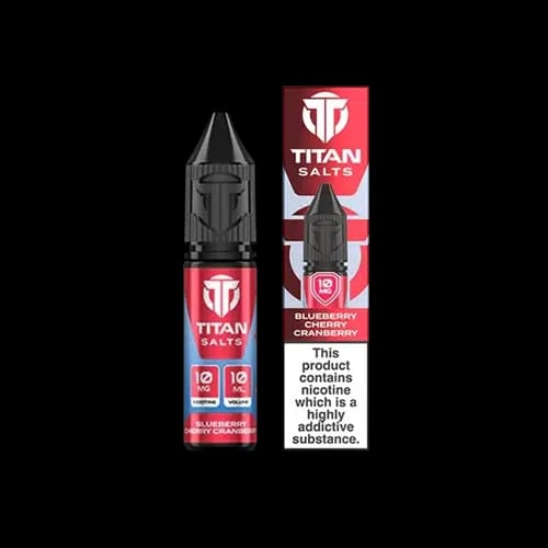 Blueberry Cherry Cranberry Nic Sale E-Liquid by Titan Salts