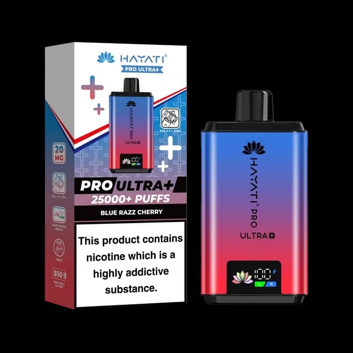 Hayati Pro Ultra Plus 25000 - Blue Razz Cherry