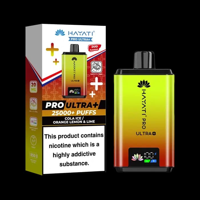 Hayati Pro Ultra Plus 25000 - Cola Ice - Orange Lemon Lime