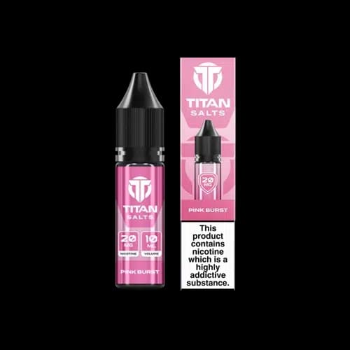 Pink Burst Nic Salt by Titan Salts - 10mg E-Liquid