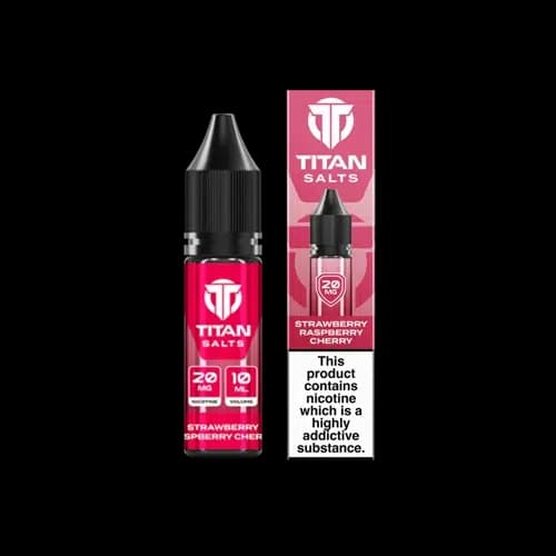 Strawberry Raspberry Cherry Nic Salt by Titan Salts - 10mg E-Liquid