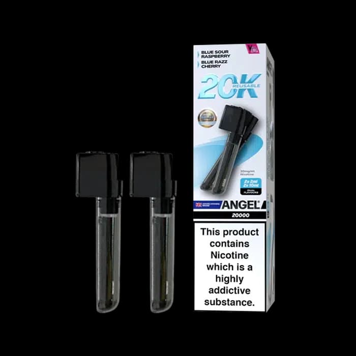 Angel 20k Prefilled Vape Pod - Blue Sour Raspberry - Blue Razz Cherry
