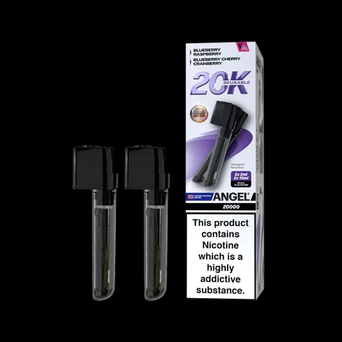 Angel 20k Prefilled Vape Pod - Blueberry Raspberry - Blueberry Cherry Cranberry
