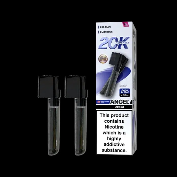 Angel 20k Prefilled Vape Pod - Mr Blue - Mad Blue