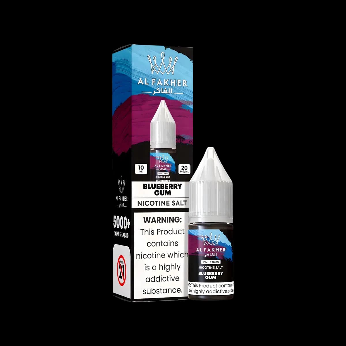 Blueberry Gum Nic Salt E-Liquid by Al Fakher 10ml - E-Liquids