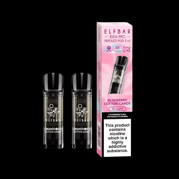 Elf Bar Elfa Pro Prefilled Pod - Blueberry Cotton Candy